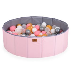 Labdamedence MELO 90 labdával összecsukható PINK