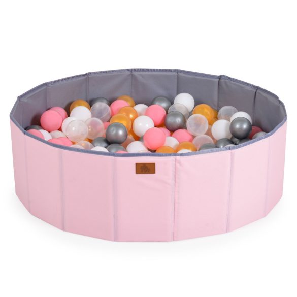 Labdamedence MELO 90 labdával összecsukható PINK