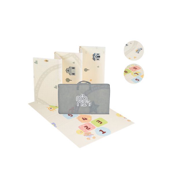 XPE ÚJ pasztel Összecsukható szőnyeg  120*180cm  DIGITAL/UGRÓISKOLA