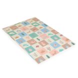 XPE ÚJ pasztel Összecsukható szőnyeg  120*180cm  FOREST/elefántos 