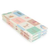 XPE ÚJ pasztel Összecsukható szőnyeg NAGY XXL méret 180*200cm FOREST/lányos