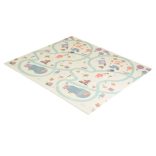 XPE ÚJ pasztel Összecsukható szőnyeg NAGY XXL méret 180*200cm JOY fiús