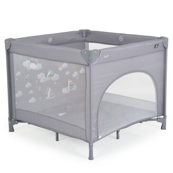 JOYZI utazójáróka összecsukható 90*90cm SZÜRKE