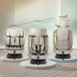 AVENTURA dönthető autósülés 40-150cm BÉZS