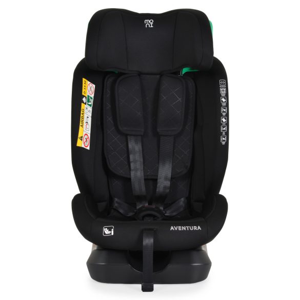 AVENTURA dönthető autósülés 40-150cm FEKETE