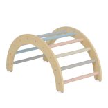 PIKLER fa mászóka 3in1 rámpával, létrával, híddal
