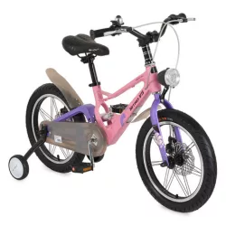   BYOX NitroV9 gyerek kerékpár 16os méret könnyített magnézium vázas PINK