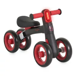 ROLLYBO mini futóbicikli 4 kerekű FEKETE