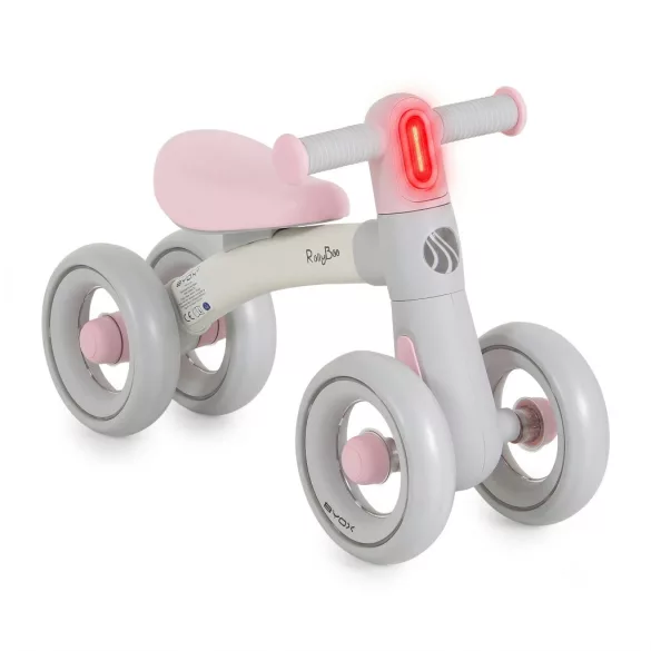 ROLLYBO mini futóbicikli 4 kerekű PINK