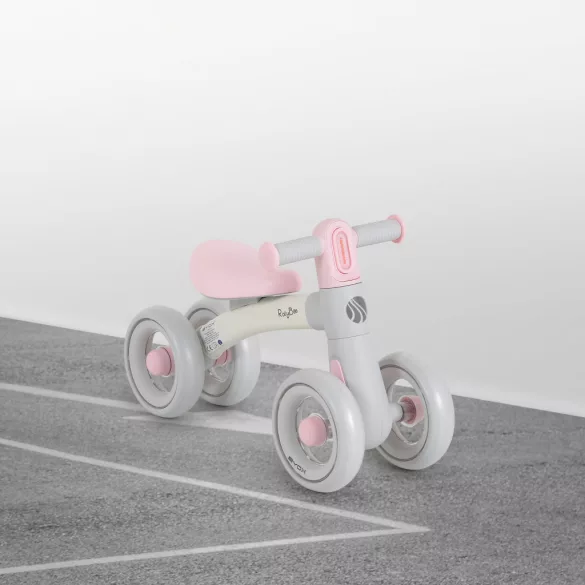 ROLLYBO mini futóbicikli 4 kerekű PINK