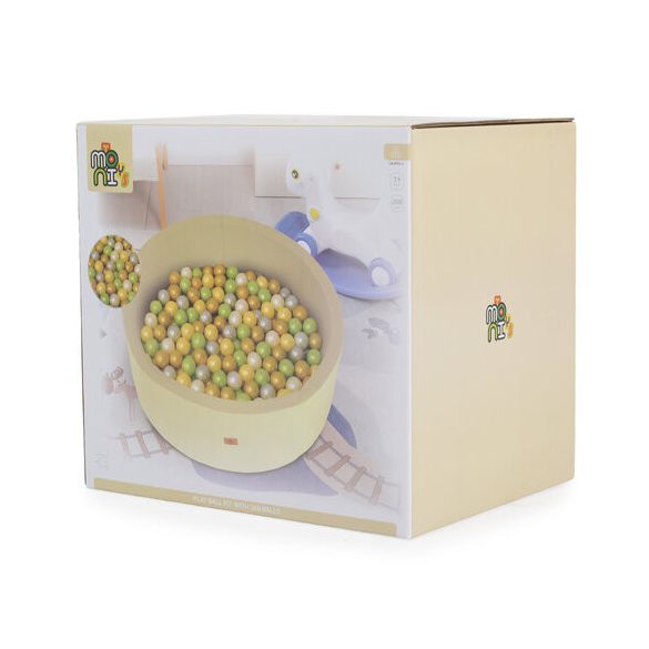 LABDAMEDENCE 90 cm 200db 5,5cm ZÖLD labdával BÉZS