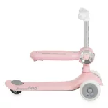 STREETPRO roller 2in1 üléssel, zenél, 30kg-ig PINK