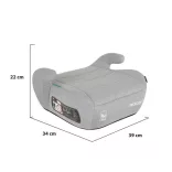 BOOST Prémium autós ülésmagasító 125-150cm SZÜRKE
