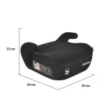 BOOST Prémium autós ülésmagasító 125-150cm FEKETE
