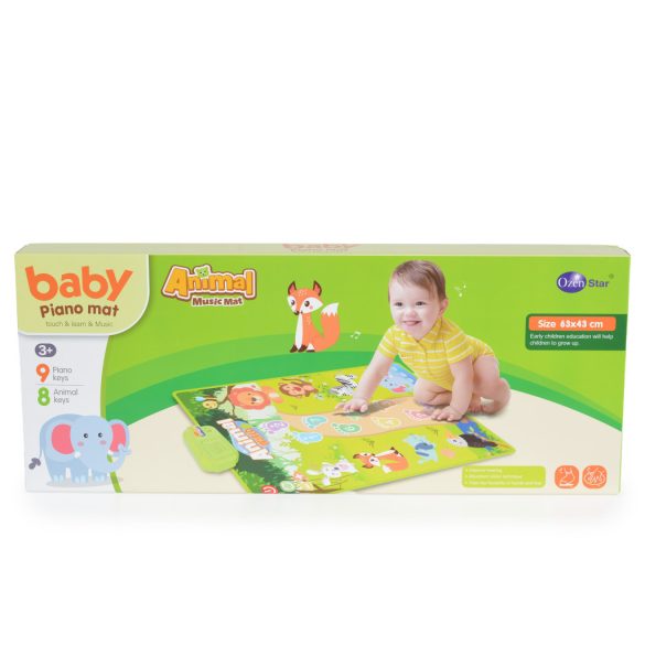 JÁTSZÓSZŐNYEG állathangos zenélő ANIMAL