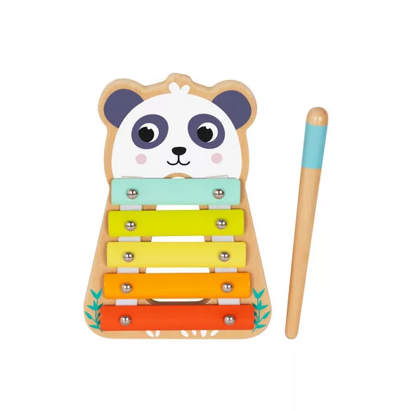 Fajáték xilofon színes PANDA
