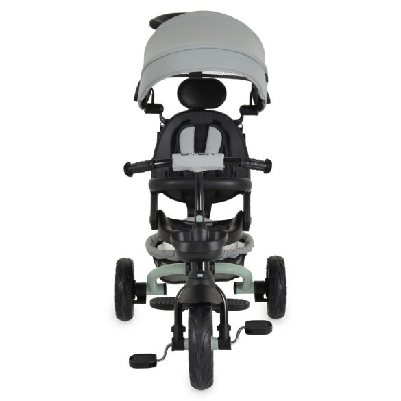 EXPLORE tricikli összecsukható tolókaros ZÖLD