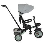 EXPLORE tricikli összecsukható tolókaros ZÖLD