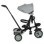 EXPLORE tricikli összecsukható tolókaros ZÖLD