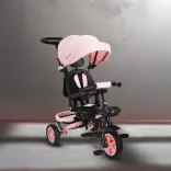 EXPLORE tricikli összecsukható kormányos PINK