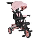 EXPLORE tricikli összecsukható kormányos PINK