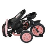 EXPLORE tricikli összecsukható kormányos PINK