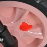 EXPLORE tricikli összecsukható kormányos PINK