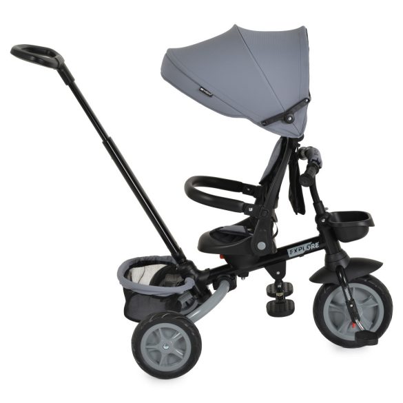 EXPLORE tricikli összecsukható kormány S.SZÜRKE