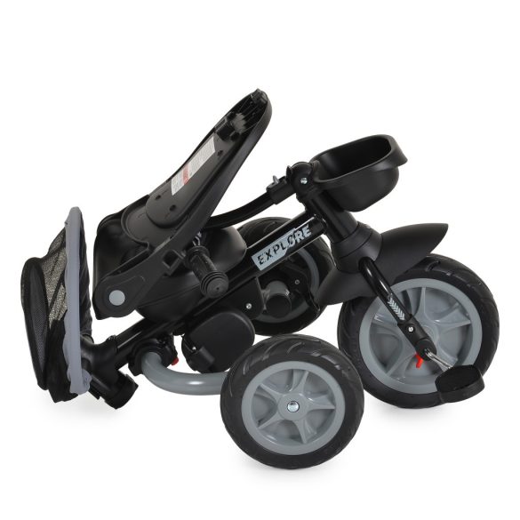 EXPLORE tricikli összecsukható kormány S.SZÜRKE