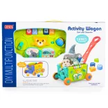 MONI activity vagon húzható kocsi ZÖLD