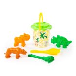 POLESIE homokozó készlet 7dbos SAFARI