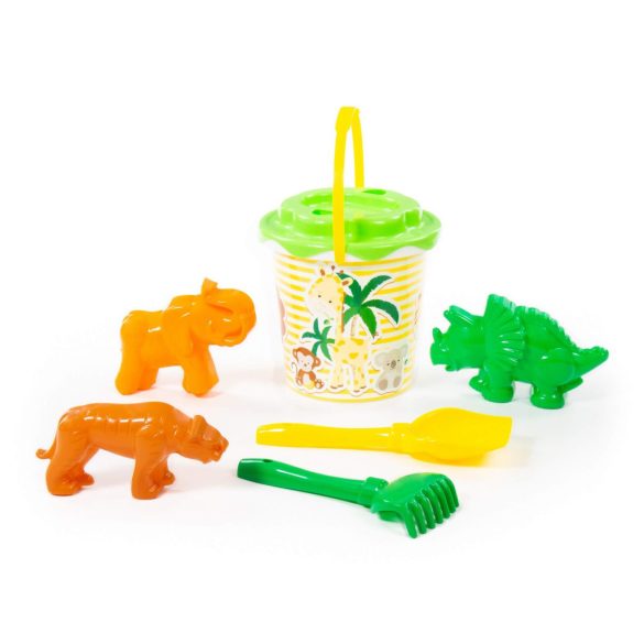 POLESIE homokozó készlet 7dbos SAFARI