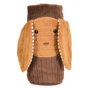 TAKARÓ Coco Puppy nyuszi fülekkel 90x75cm BARNA