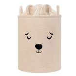NORI prémium játéktároló kosár XL méret 35x45cm BÉZS