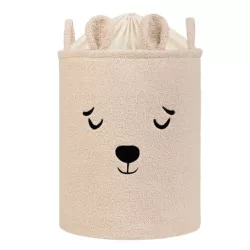 NORI prémium játéktároló kosár XL méret 35x45cm BÉZS
