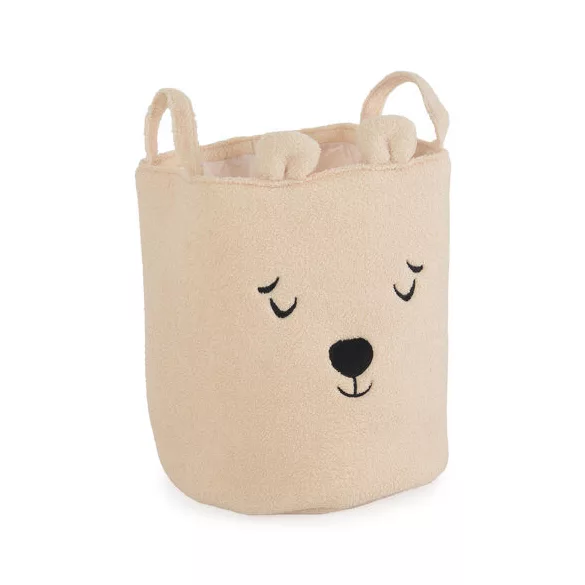 NORI prémium játéktároló kosár XL méret 35x45cm BÉZS