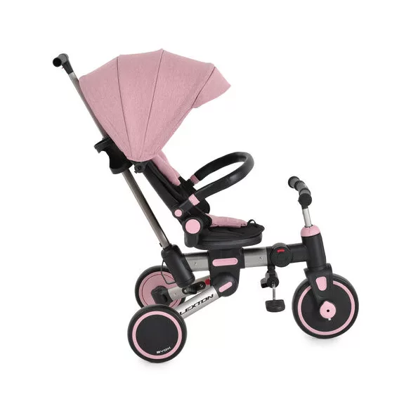FLEXTON tricikli 6in1 futóbiciklivé alakítható PINK