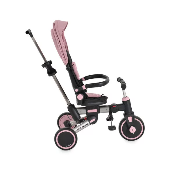 FLEXTON tricikli 6in1 futóbiciklivé alakítható PINK