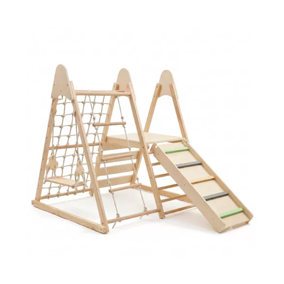 MONTESSORI fa mászóka hintával Little Gym