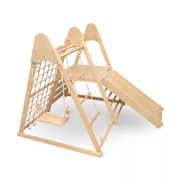 MONTESSORI fa mászóka hintával Little Gym