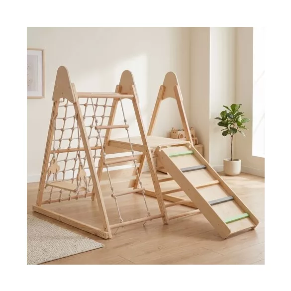 MONTESSORI fa mászóka hintával Little Gym