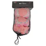 BICIKLIS/Görkori védőfelszerelés GLAMI térd, könyök, kézvédő szett A 25kg PINK