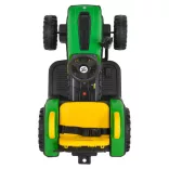 BO TERRON traktor 4 kerekű trélerrel 12V két motoros ZÖLD