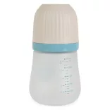 AMORI üveg cumisüveg széles szájú 180ml anticolic KÉK