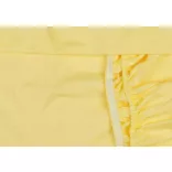 Lepedő kiságyba  gumis szegéllyel 60x120-70x140cm P SÁRGA  