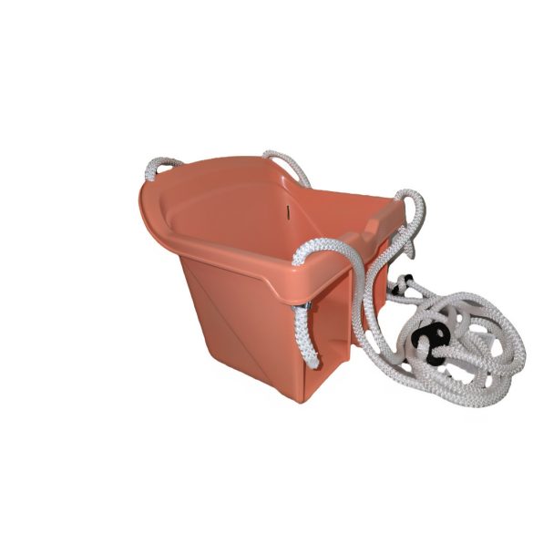 MOCHTOYS babahinta műanyag NARANCS/KORALL