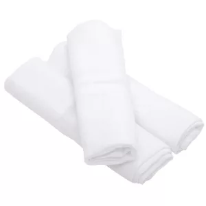 BabyBruin Tetra pelenka anyagú nyálkendő 35x35cm 3 db-os-Fehér