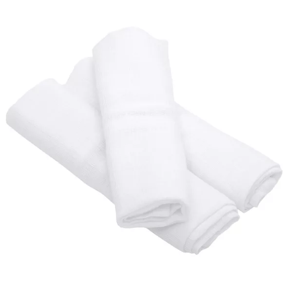 BabyBruin Tetra pelenka anyagú nyálkendő 35x35cm 3 db-os-Fehér