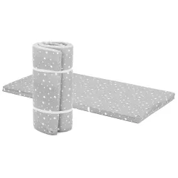 Fillikid utazóágy matrac 120x60x4cm-Szürke