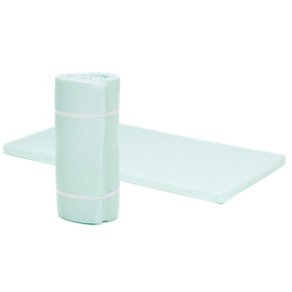 Fillikid utazóágy matrac 120x60x4cm-Green